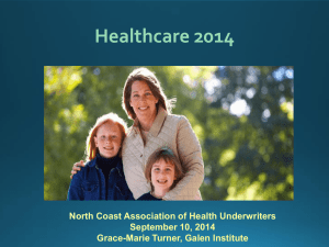 The Impact of the ACA - North Coast Association of Health