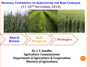 National Conference on Agriculture for Rabi Campaign