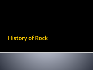 Rock History Power Point