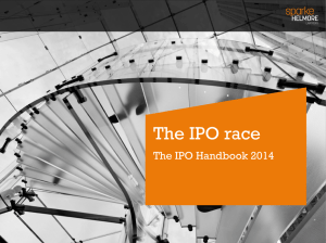 Path to IPO - Sparke Helmore Lawyers