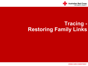 Tracing: Restoring Family Links