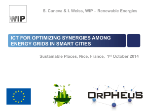 ICT for optimizing synergies among energy grids in smart cities