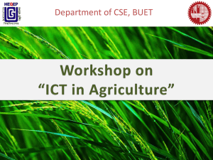 ICT in Agriculture