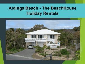 ALDINGA BEACH SHACK FOR HOLIDAY RENTAL