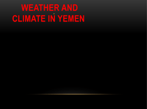 PPT about Weather and climate
