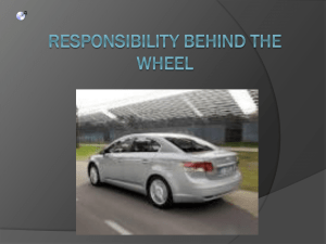 Responsibility Behind the Wheel - Stewartsville C
