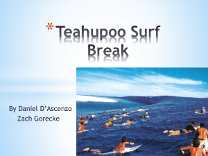 Teahupoo Surf Break