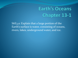 Earth`s Oceans
