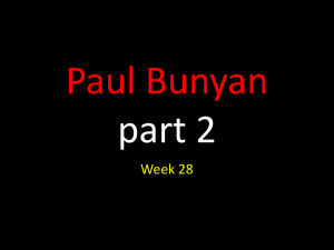 Paul Bunyan part 2