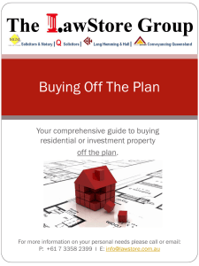 ebook-Buying Off The Plan
