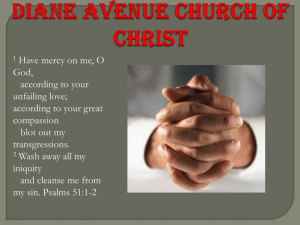 Divine Restoration - diane avenue church of christ