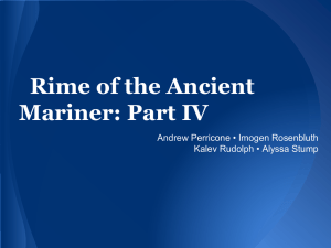 Rime of the Ancient Mariner: Part IV