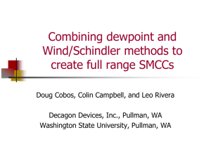 WP4C and Wind Schindler SWCC