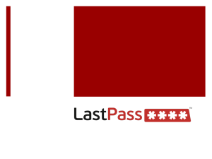 LastPass Enterprise Overview