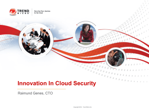 - Cloud Security Alliance