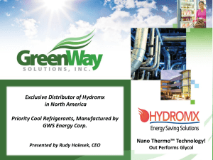 HX-Presentation PPT - Green Way Solutions