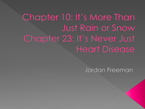 Chapter 10: It*s More Than Just Rain or Snow Chapter 23: It*s Never