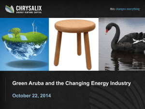 Chrysalix focus: renewables & efficiency plays