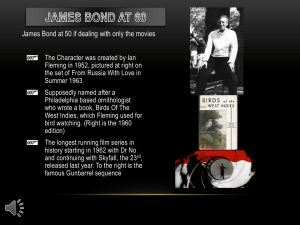 James Bond at 60 - TheDiskCoordinator