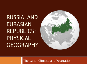 RUSSIA: Physical geography