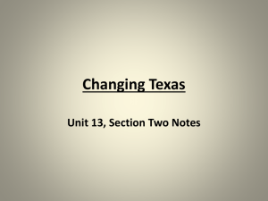 Unit 13 Section 2 Notes