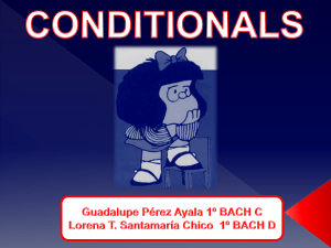 conditionals – guadalupe p & lorena s