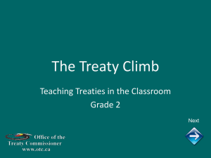 Treaties Tic Tac Toe Grade 2
