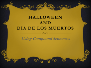 Halloween Compound Sentences