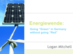 Green” in Germany without Going “Red”