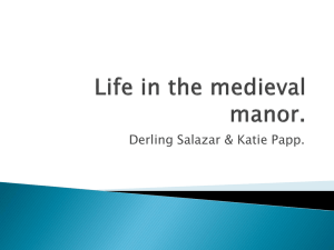 Life in the medieval manor