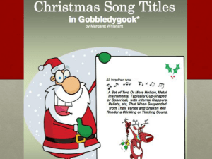 Gobbledygook - Christmas Songs