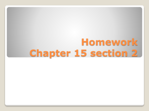Chp15-2 homework review