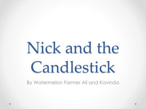 Nick and the Candlestick - EIS-J-IBA1