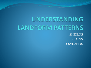 understanding landform patterns - Grand Erie District School Board