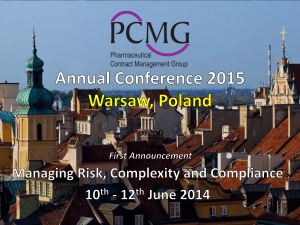 PCMG Annual Conference First Announcement