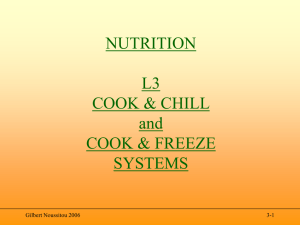 PCAP 3 Block A Cook & Chill(Freeze)