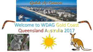 Welcome to WDAG Gold Coast Queensland Australia 2017