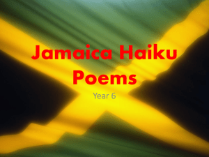 Jamaica Haiku Poems