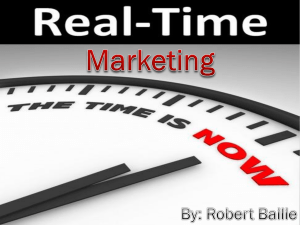 Real-Time Marketing
