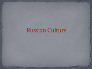 Russian Culture ppt