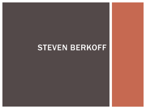 Steven Berkoff