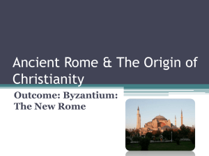rome byzantium notes