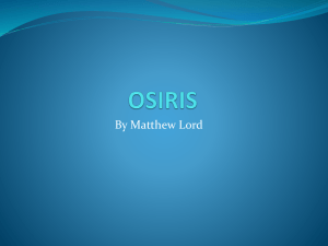 SET and OSIRIS