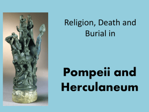 Religion, Death and Burial in