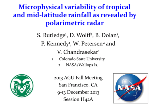 Microphysical variability of tropical and mid