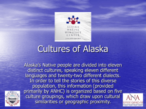 Cultures of Alaska (Powerpoint Presentation)