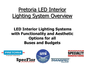 Fluorescent Lamp Tubes - Pretoria Transit Interiors, Inc.
