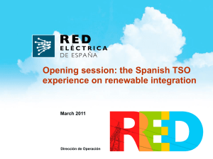 Red Eléctrica de España - National Association of Regulatory Utility