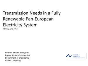 Transmission Needs in a Fully Renewable Pan