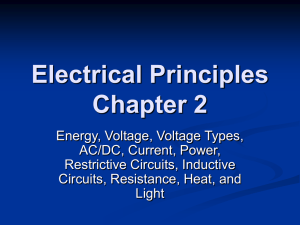 Electrical Principles Wk 1B